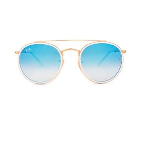 Ray-Ban Round Double Bridge Sunglasses